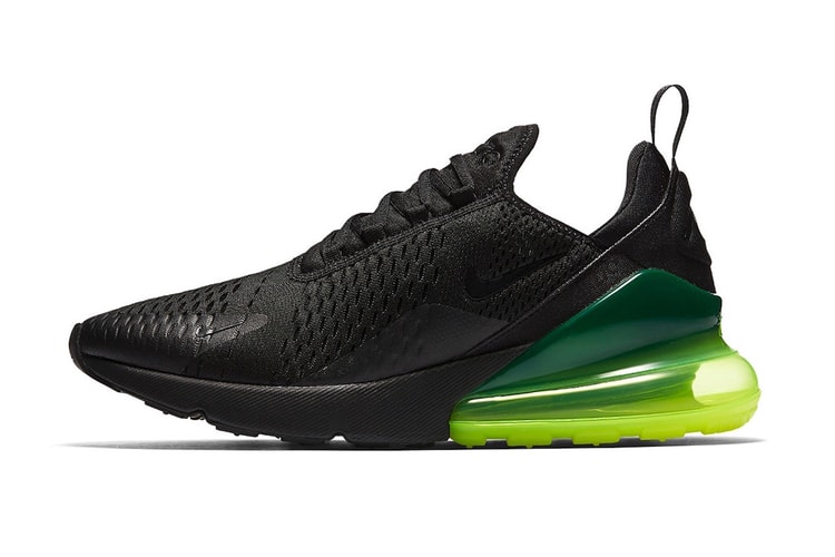 Nike Air Max 270 全新配色設計「Neon Green」