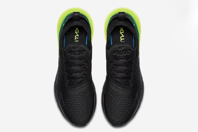 Nike Air Max 270 全新配色設計「Neon Green」