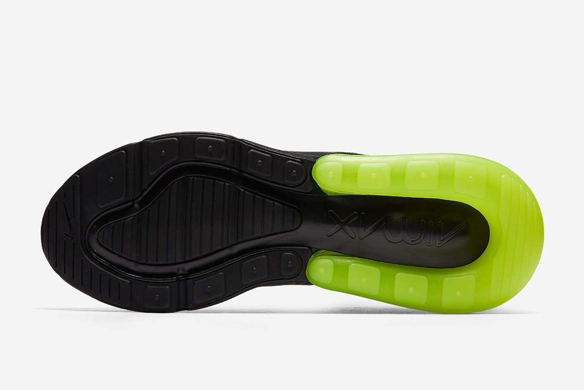 Nike Air Max 270 全新配色設計「Neon Green」