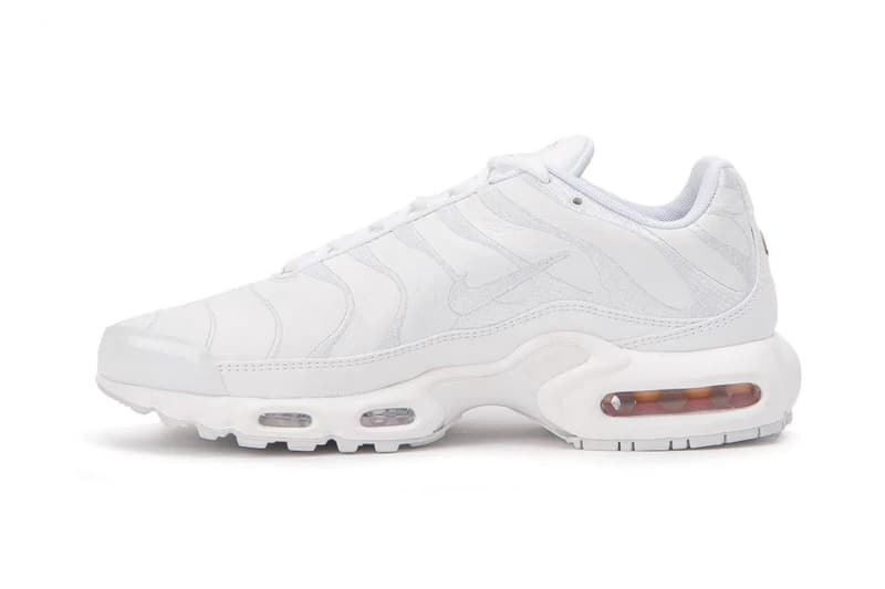 Nike Air Max Plus 全新配色設計「Triple White」