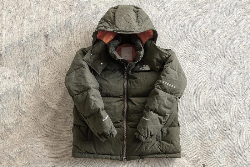 READYMADE 以古軍布重塑 The North Face 經典羽絨外套