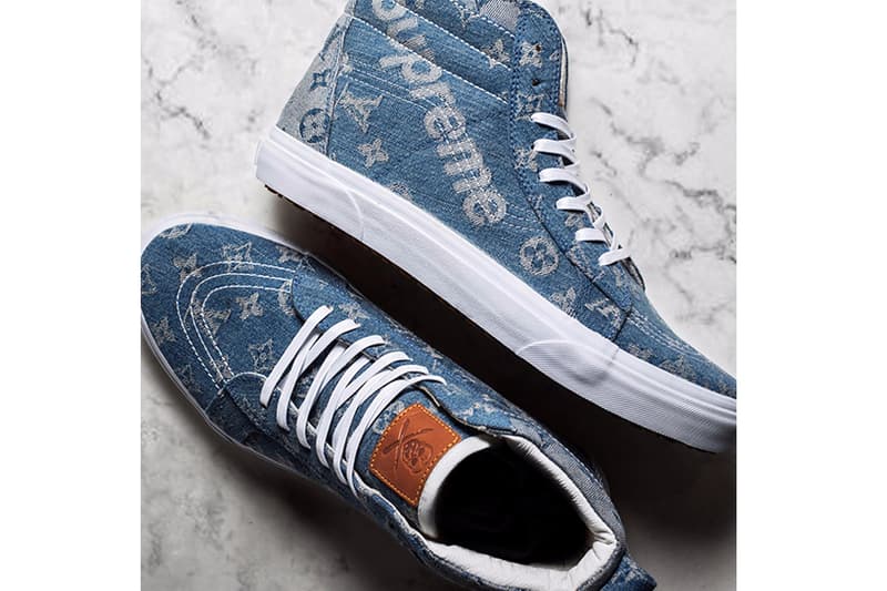 The Shoe Surgeon 打造全新 Supreme x Louis Vuitton x Vans Sk8-Hi 定製鞋款