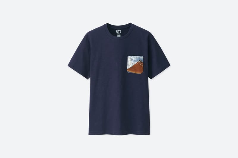 UNIQLO UT x 葛飾北齋「Hokusai Blue」別注系列上架