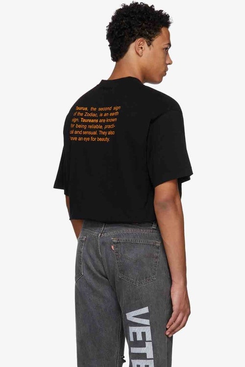 Vetements 推出男装版星座印花 T-Shirt 系列