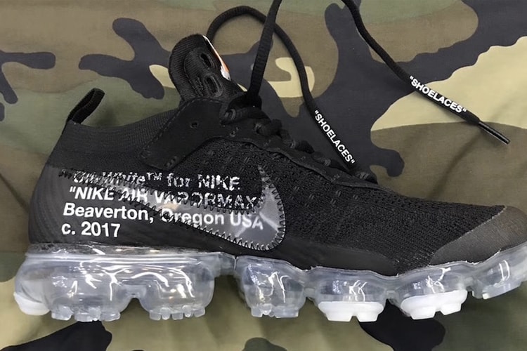Virgil Abloh x Nike Air VaporMax 2018 黑色版本最新圖輯一覽