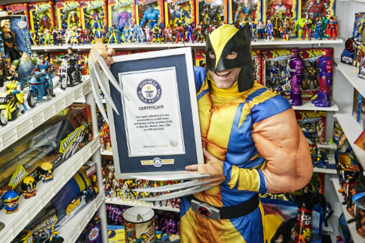 創健力士世界紀錄的《X-Men》收藏家有多誇張？