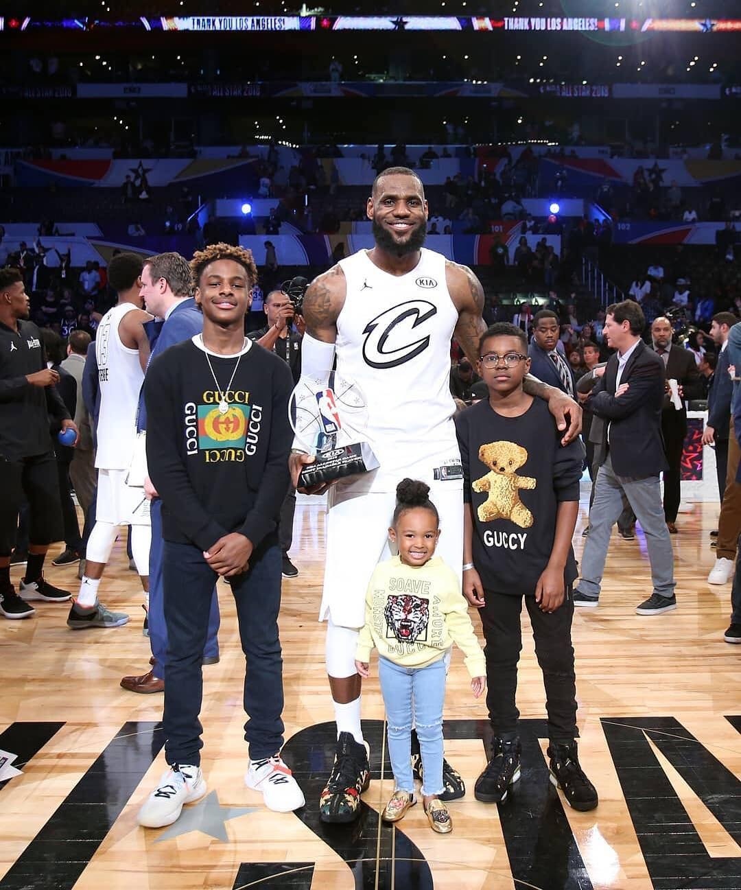 LeBron James 夺得 NBA 2018 洛杉磯全明星賽 MVP