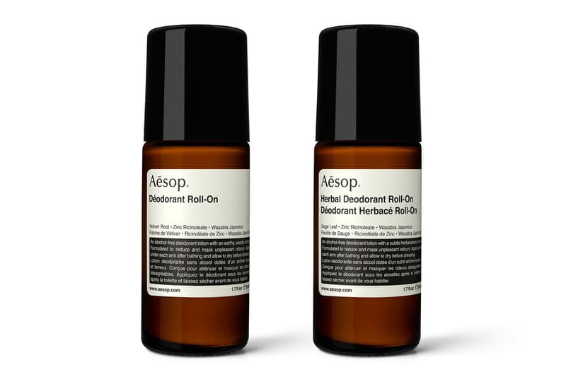 Aēsop 全新推出 Deodorant Roll-On 滾珠式體香劑