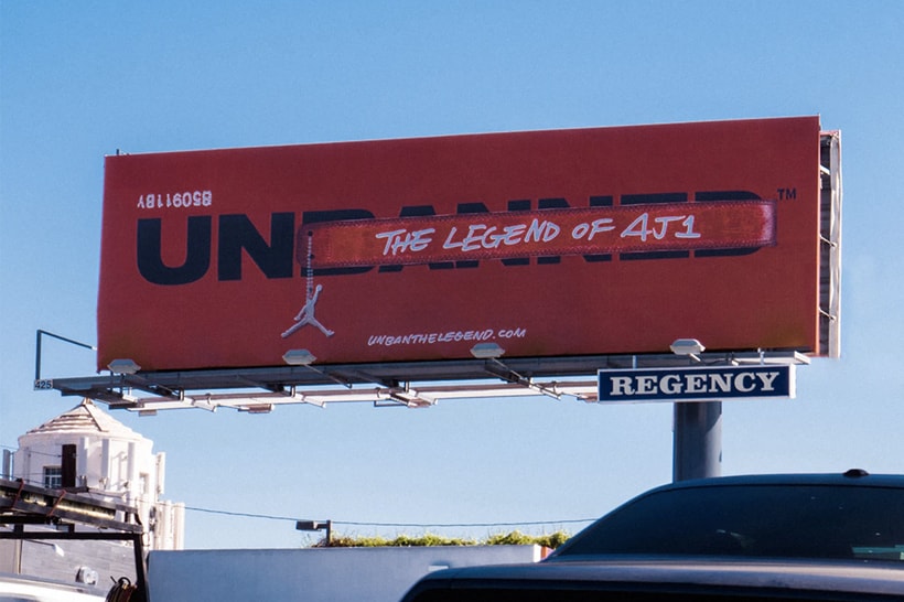 巨型神秘 Air Jordan 1 廣告牌現身洛杉磯