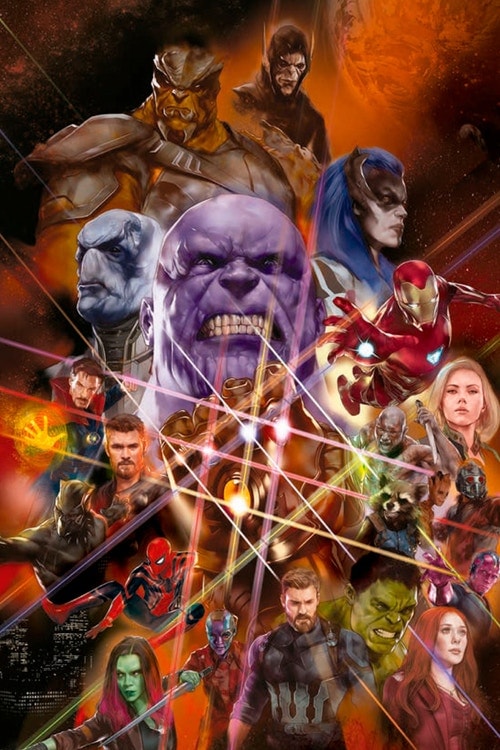 《Avengers》最強反派陣容 Black Order 登上德國雜誌封面