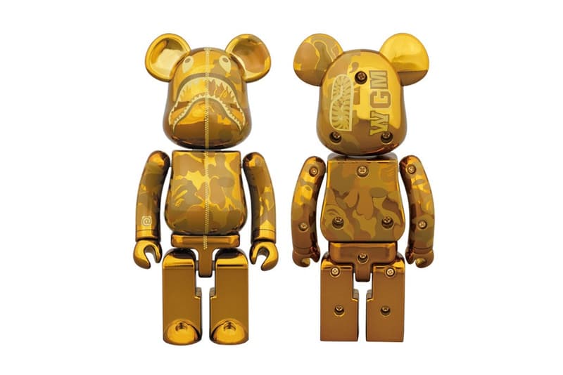 BAPE x Medicom Toy 全新「Shark Hoodie」BE@RBRICK 聯名玩偶