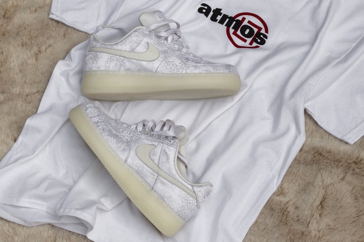 UPDATE: CLOT x Nike Air Force 1「白絲綢」即將登陸東京 atmos