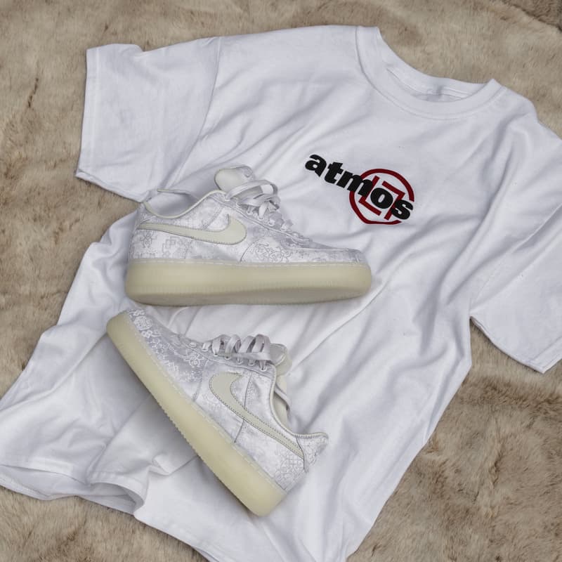 CLOT x Nike Air Force 1「白絲綢」即將登陸東京 atmos