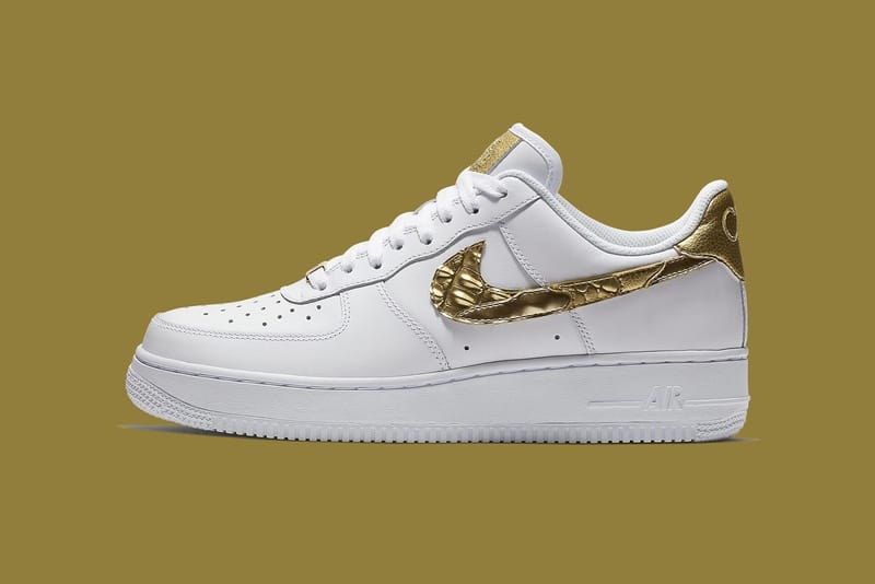 Cristiano Ronaldo 生日特別版 Nike Air Force 1「24K 金」鞋款