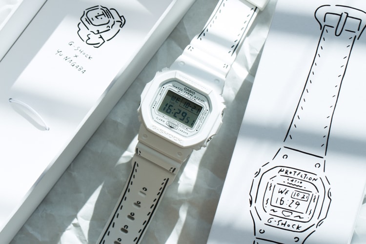 G-SHOCK x ⻑場雄全新聯名「DW-5600YU」別注腕錶