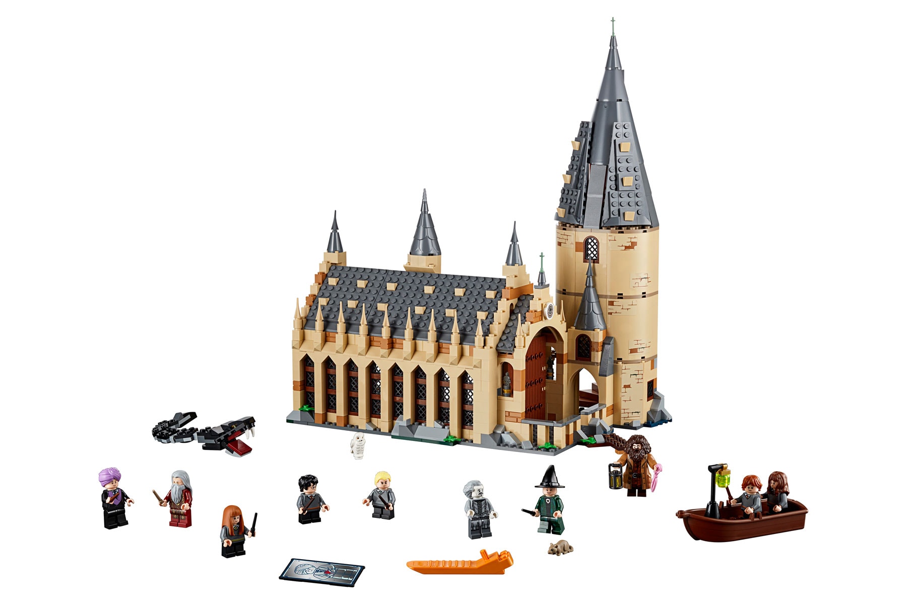 LEGO 推出全新「Hogwarts Great Hall」積木模型