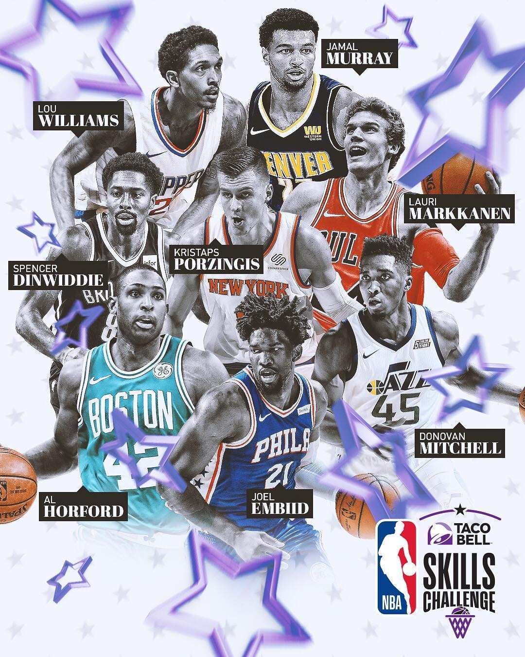 2018 NBA 全明星扣籃大賽及三分大賽名單公布