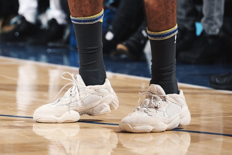 Nick Young 穿着 YEEZY 500 登上 NBA 赛场