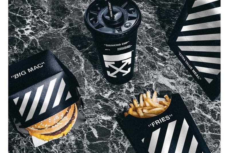 設計師打造 Off-White™ 风格 McDonald's「聯名」設計