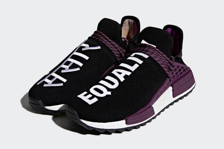 Pharrell x adidas Originals 全新聯名 Hu NMD Holi 黑色版本官方圖片釋出