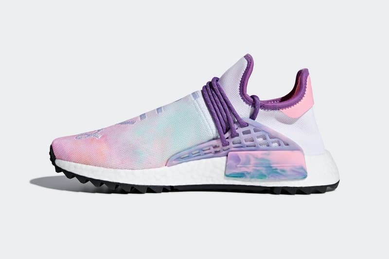 Pharrell x adidas Originals 全新聯名 Hu NMD Holi「Pink Glow」配色官方圖片釋出