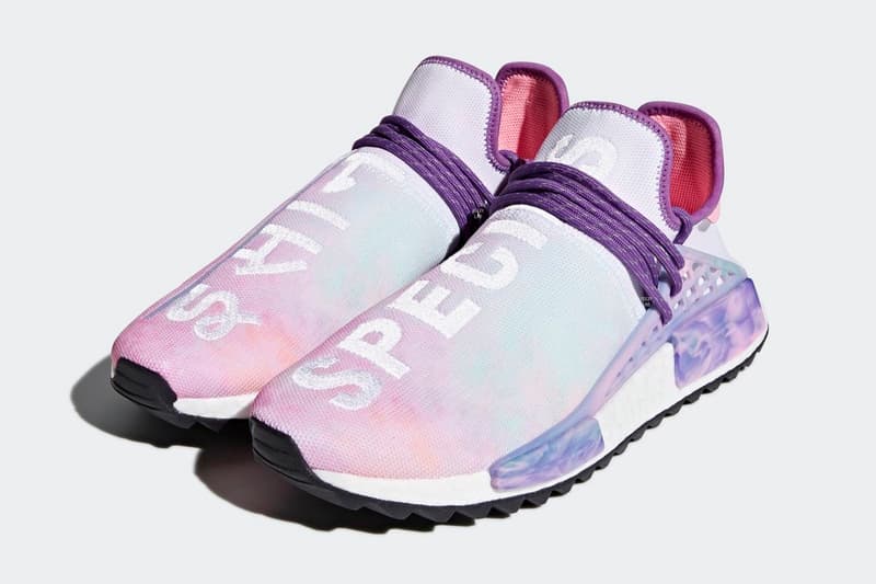 Pharrell x adidas Originals 全新聯名 Hu NMD Holi「Pink Glow」配色官方圖片釋出