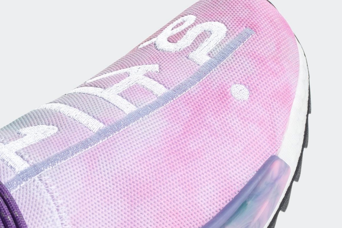 Pharrell x adidas Originals 全新聯名 Hu NMD Holi「Pink Glow」配色官方圖片釋出