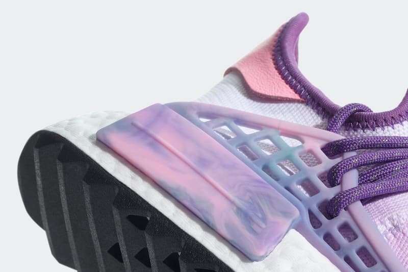 Pharrell x adidas Originals 全新聯名 Hu NMD Holi「Pink Glow」配色官方圖片釋出