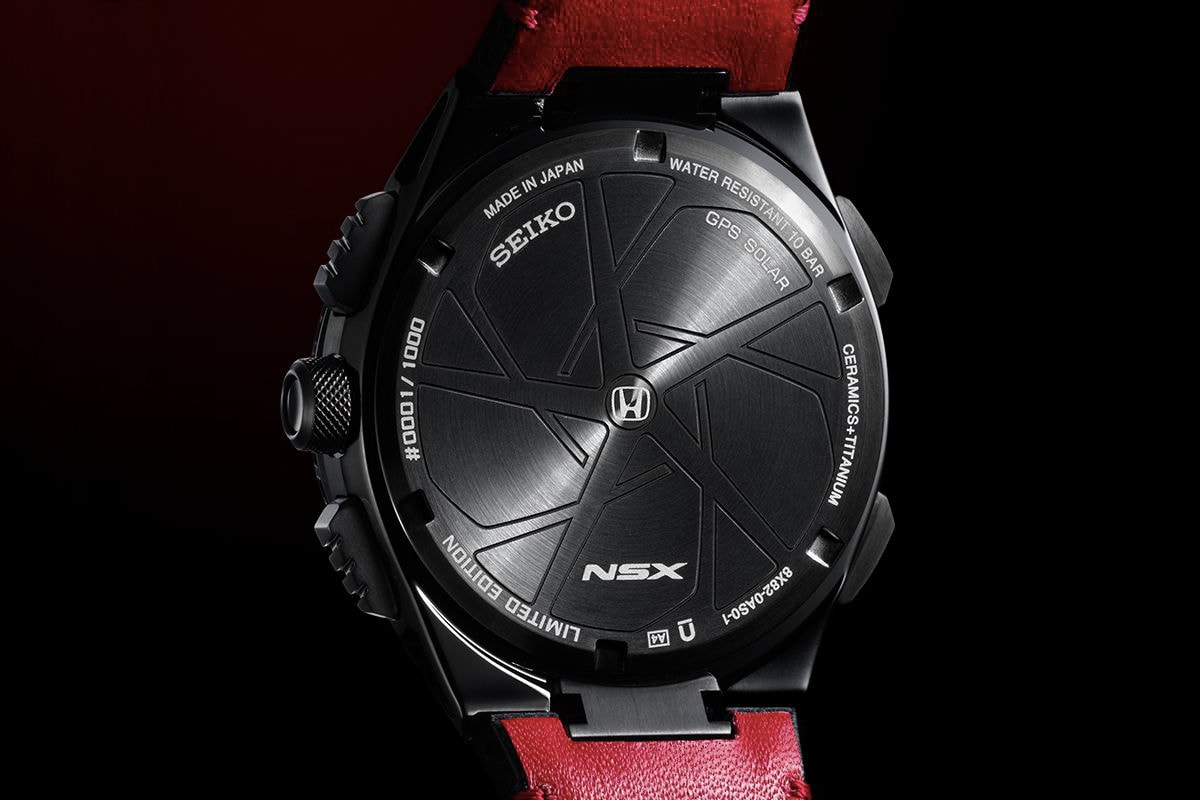 Seiko x Honda NSX 聯名限量版腕錶