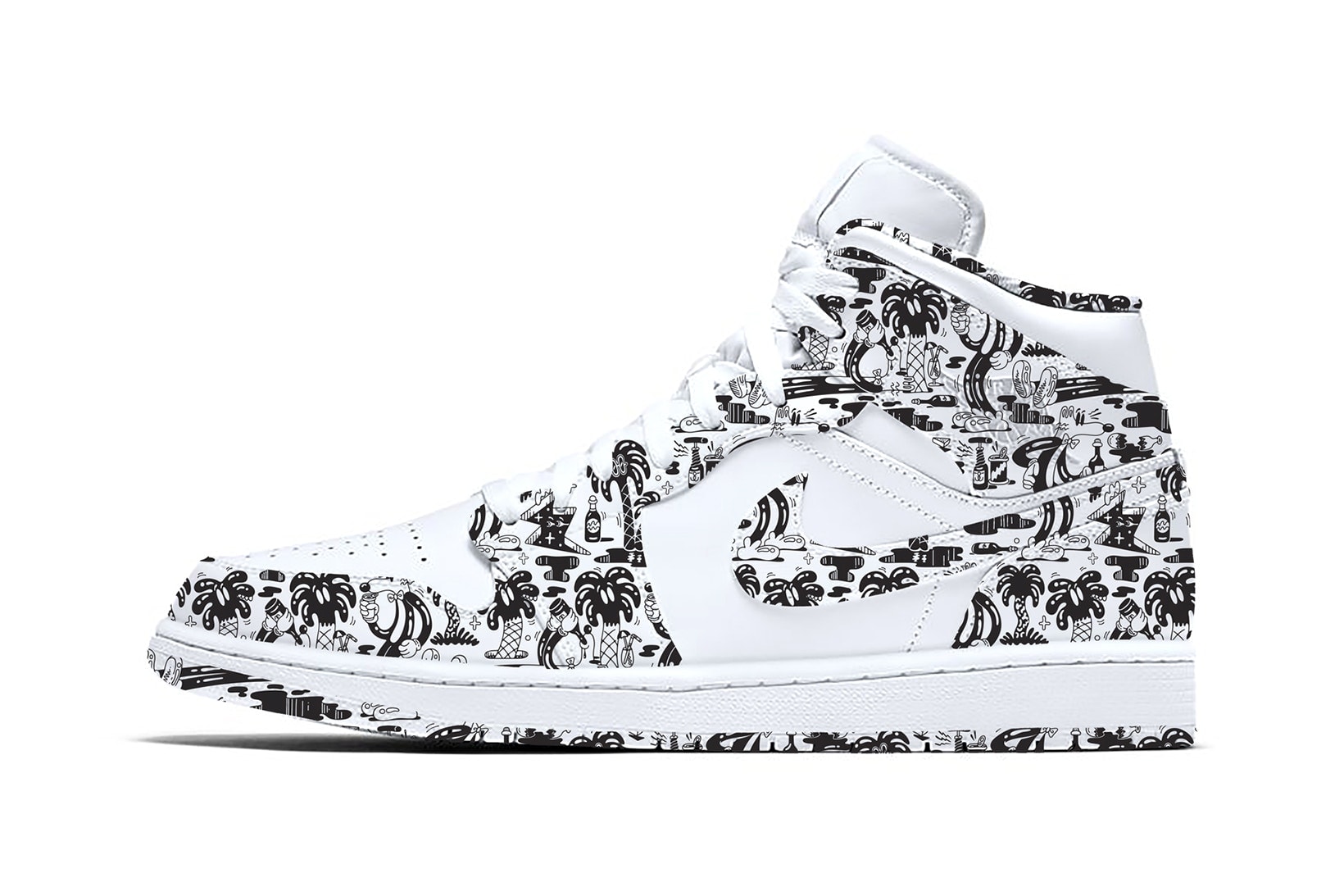 藝術家 Steven Harrington 打造定製 Nike Air Force 1 及 Air Jordan 1 鞋款