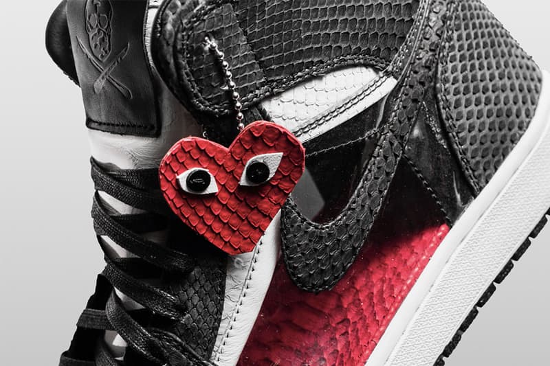 The Shoe Surgeon 打造 Air Jordan 1「COMME des GARÇONS 」定製鞋款