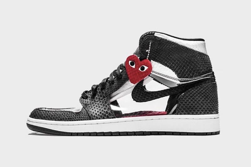 The Shoe Surgeon 打造 Air Jordan 1「COMME des GARÇONS 」定製鞋款
