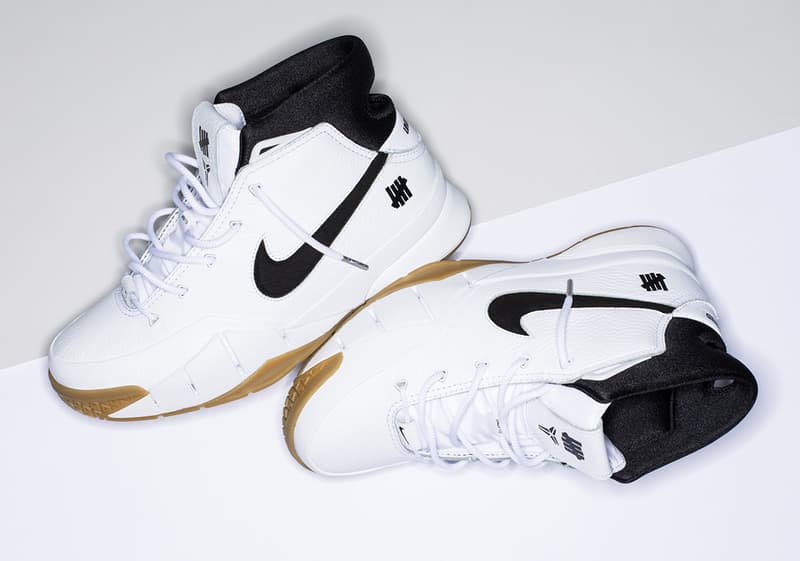 近賞 UNDEFEATED x Nike Kobe 1 Protro 白色聯名設計