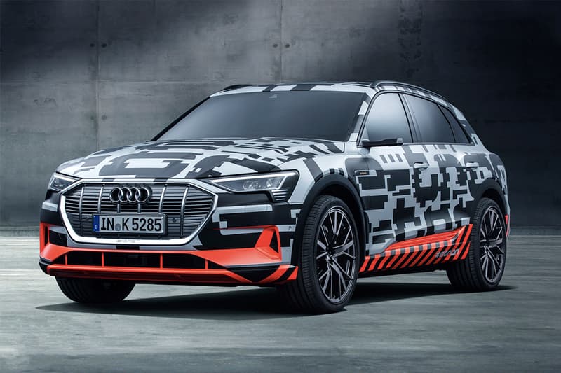 Audi 史上首款純電动車 e-tron 原型車曝光