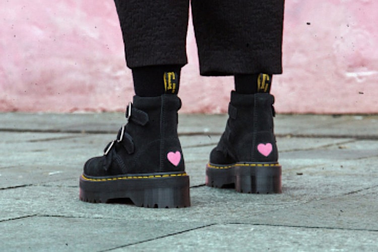 LAZY OAF x Dr. Martens 联名 Buckle Boot 靴款