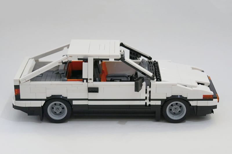 LEGO Ideas 用户重组經典 AE86 汽车模型