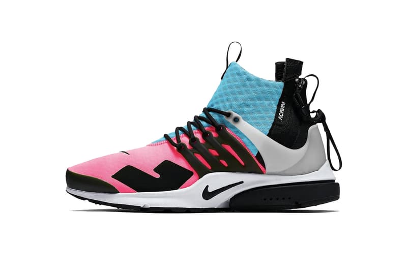 2018 新版 ACRONYM x NikeLab Presto Mid 兩款最新配色曝光