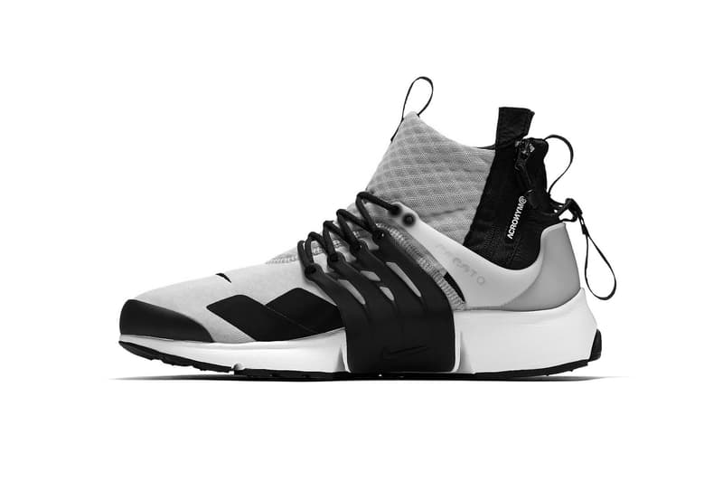 2018 新版 ACRONYM x NikeLab Presto Mid 兩款最新配色曝光