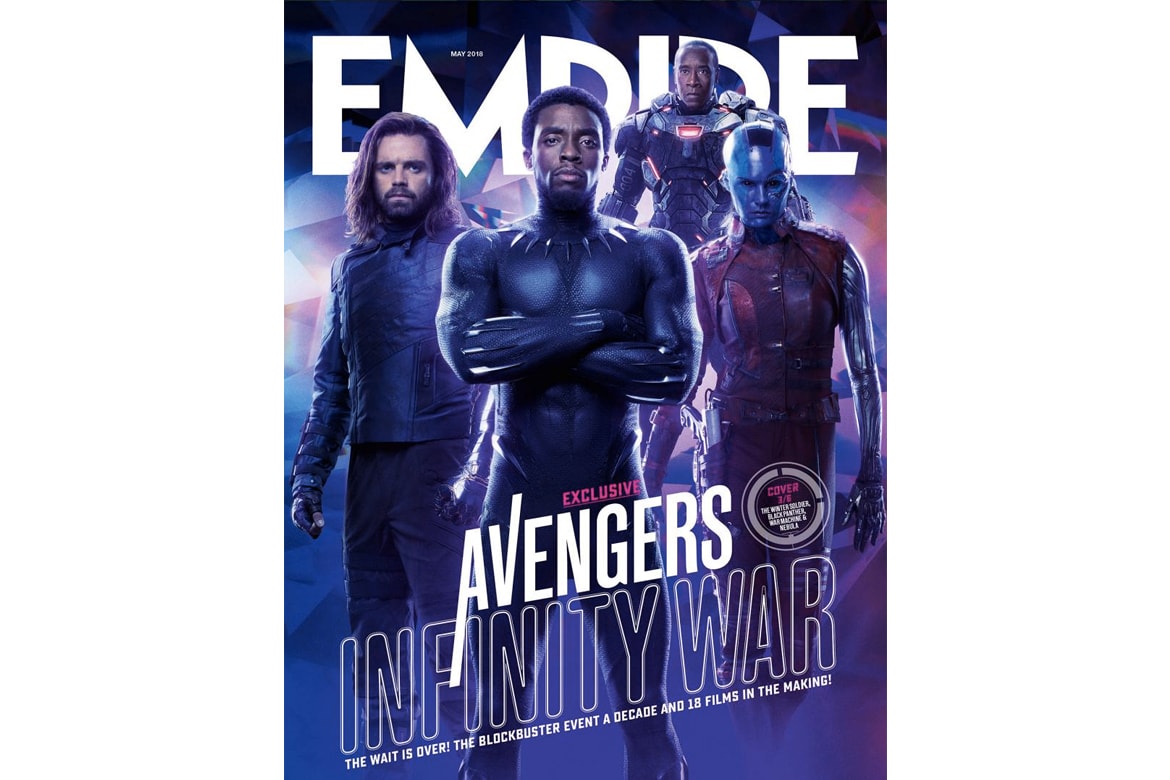 《Avengers: Infinity War》登上《Empire》最新封面
