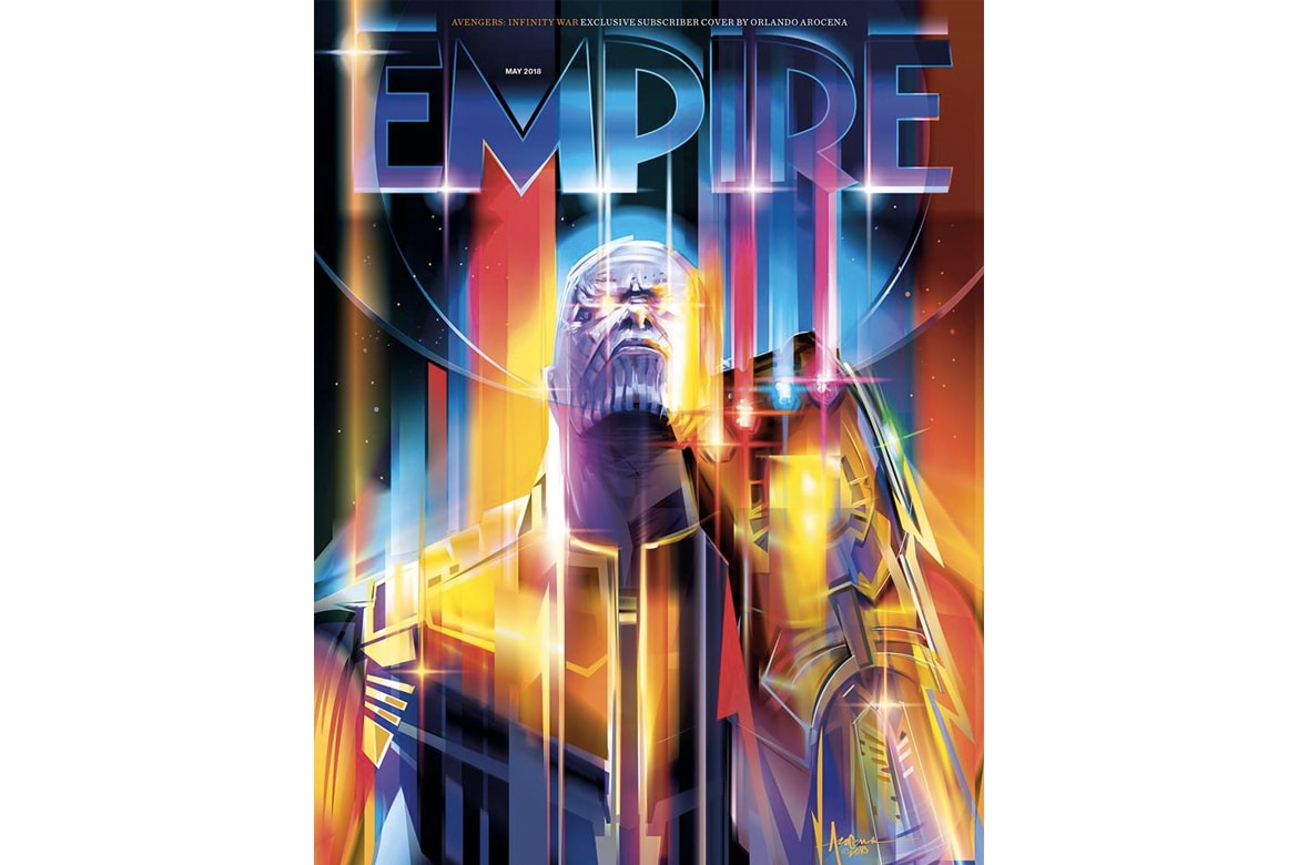 《Avengers: Infinity War》登上《Empire》最新封面