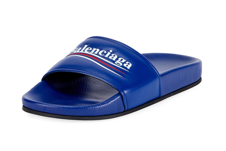 售價 $595 美元的 Balenciaga 拖鞋正式上架