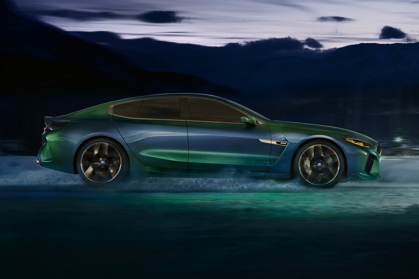 BMW 正式發佈 M8 Gran Coupe 概念轎跑