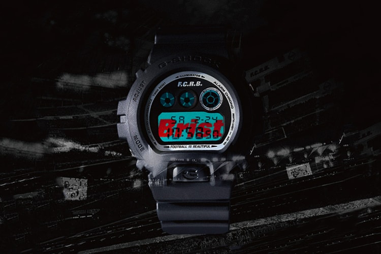 F.C.R.B. x G-SHOCK 全新 DW-6900 联名腕表