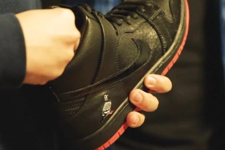 Jeff Staple 曝光 Nike Dunk SB「Black Pigeon」高筒版本