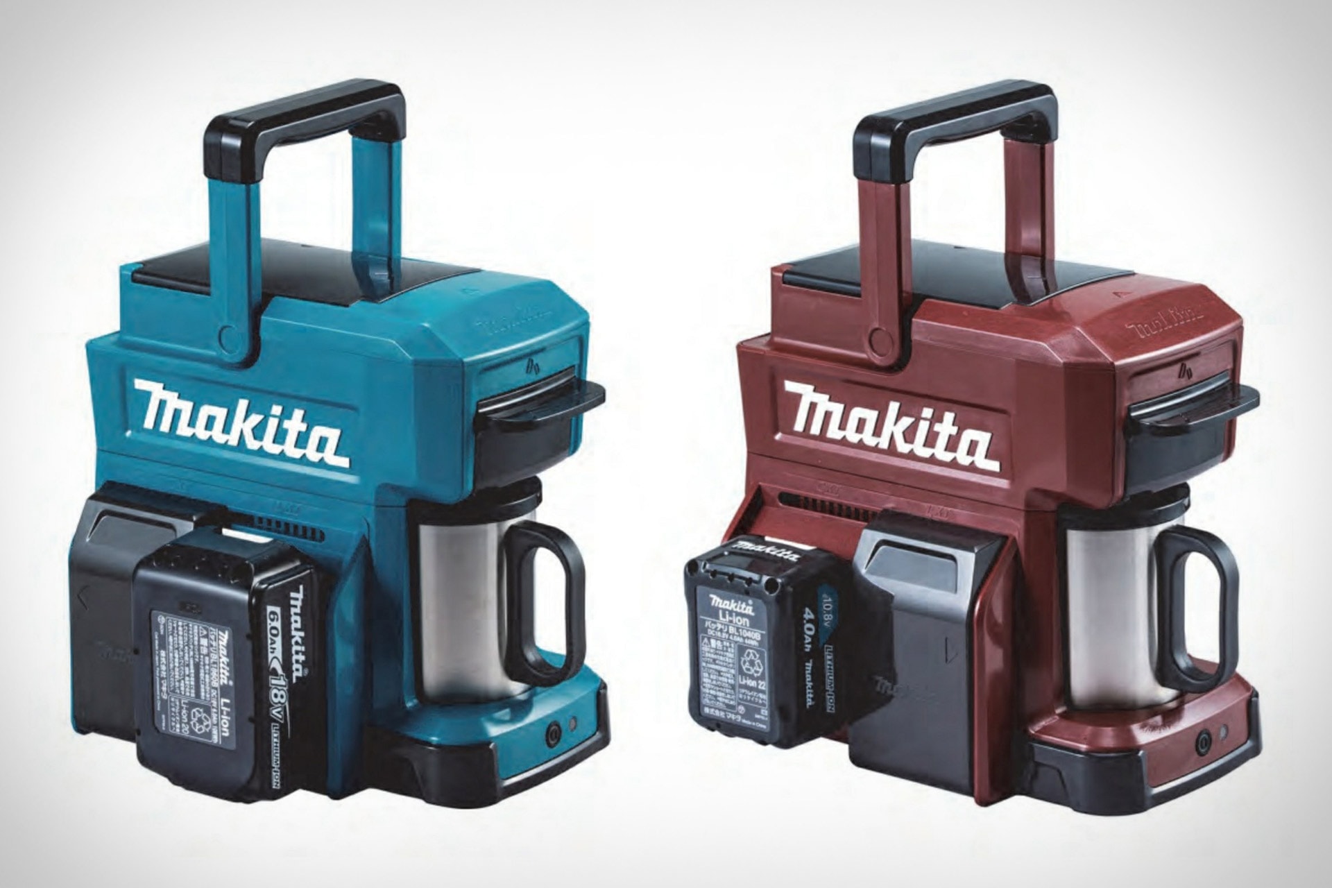 Makita 推出工業風便攜式咖啡機