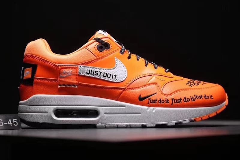 率先近賞 Nike Air Max 1「Just Do It」橙色版本