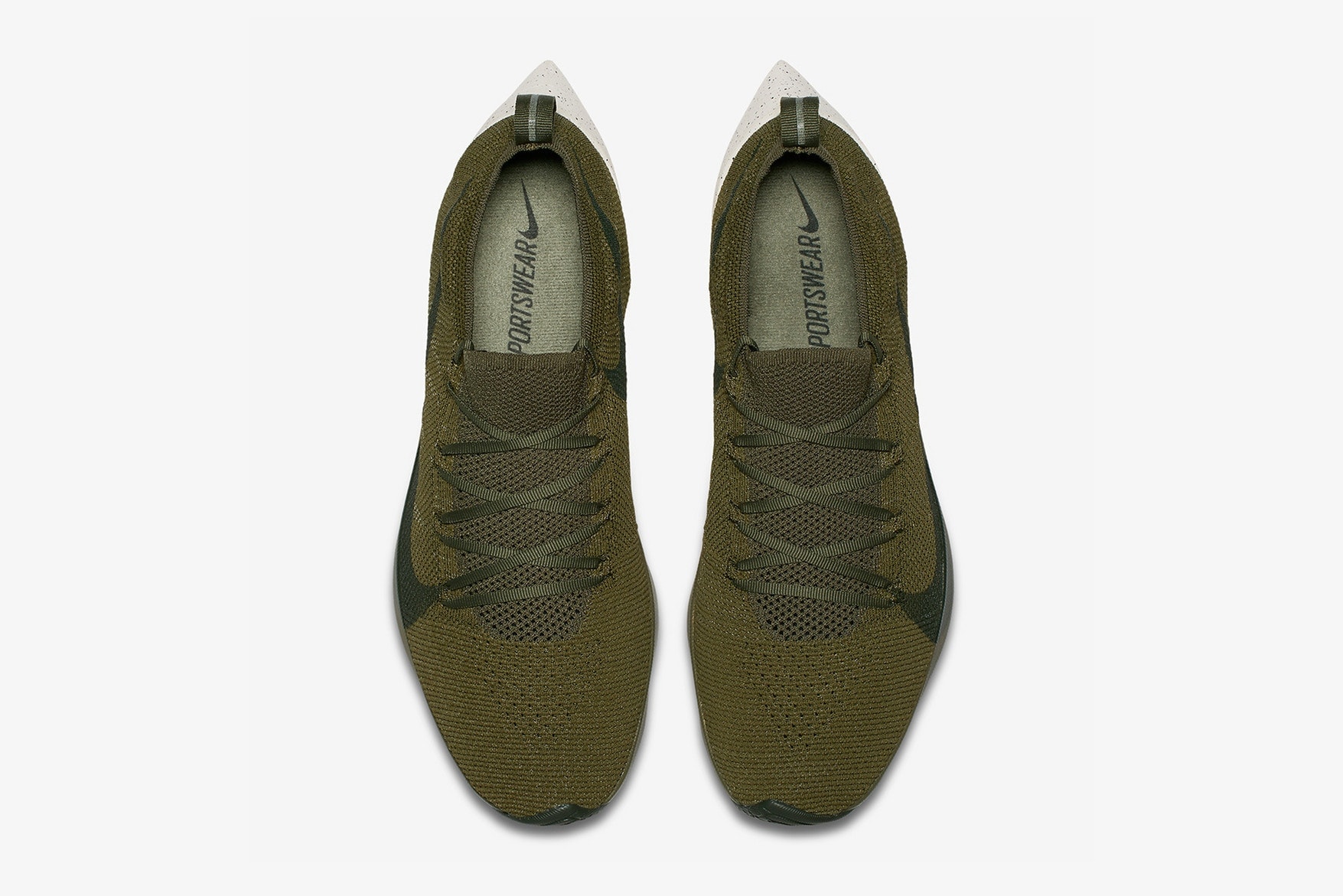 Nike Vapor Street Flyknit 全新「Off-White」&「Olive Green」配色即將上架