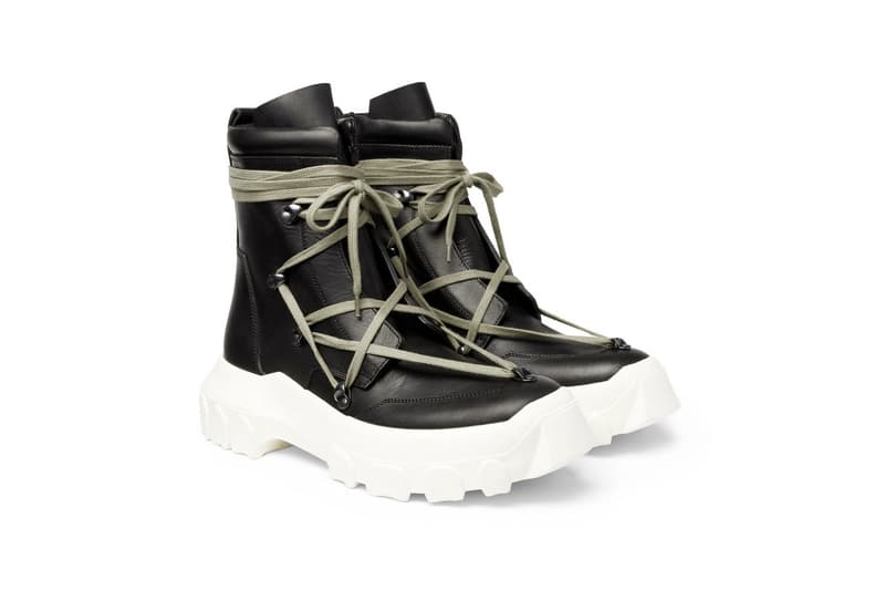 Rick Owens 全新暗黑大作「DIRT」Leather Hiking Boot 正式上架