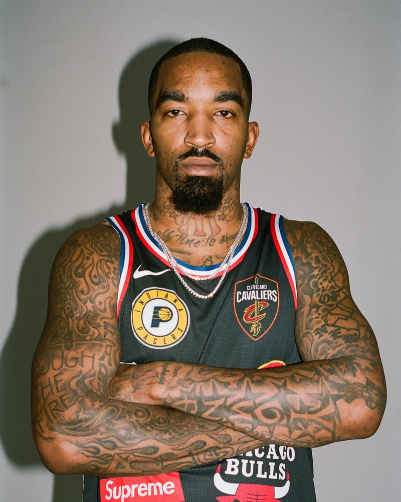 J.R. Smith 演繹全新 Supreme x Nike x NBA 聯名球衣系列