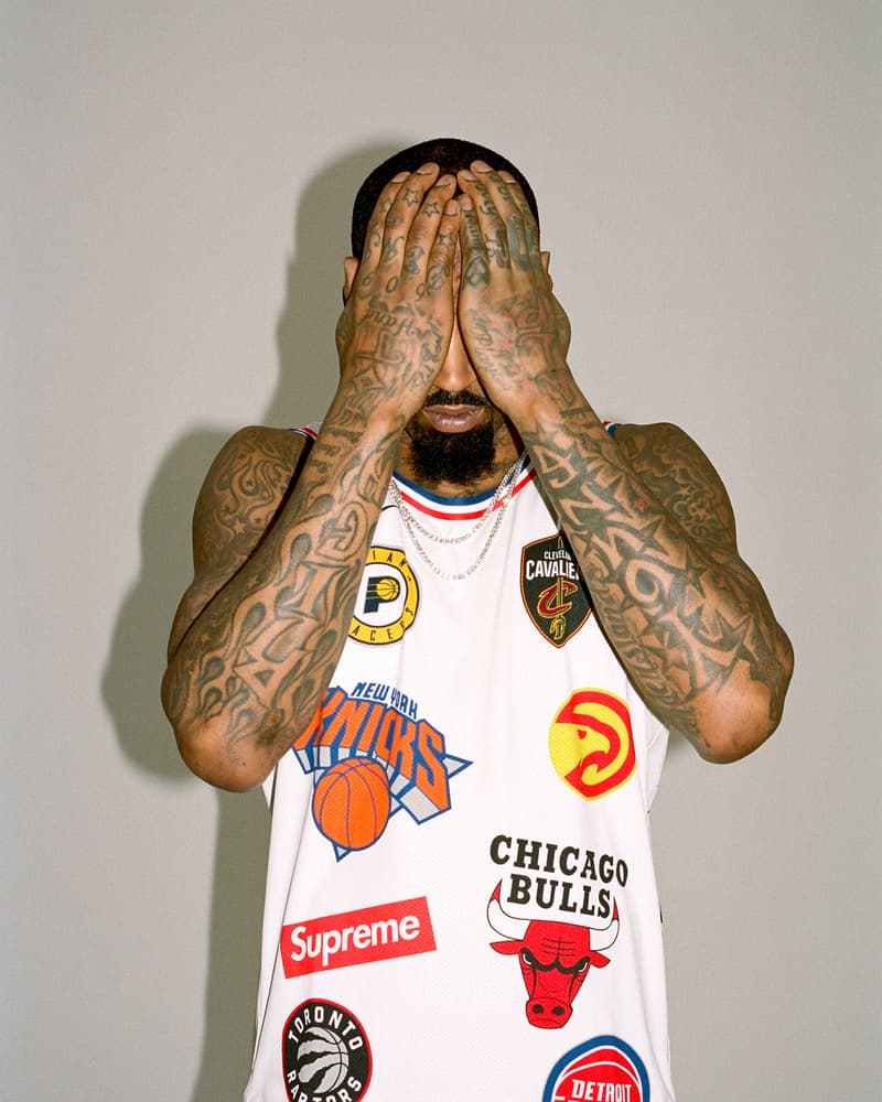 J.R. Smith 演繹全新 Supreme x Nike x NBA 聯名球衣系列